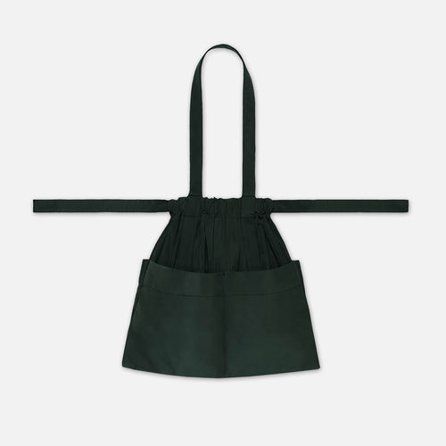 Drawstring Tote Back SM Green