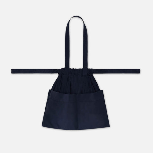 Drawstring Tote Back SM Navy
