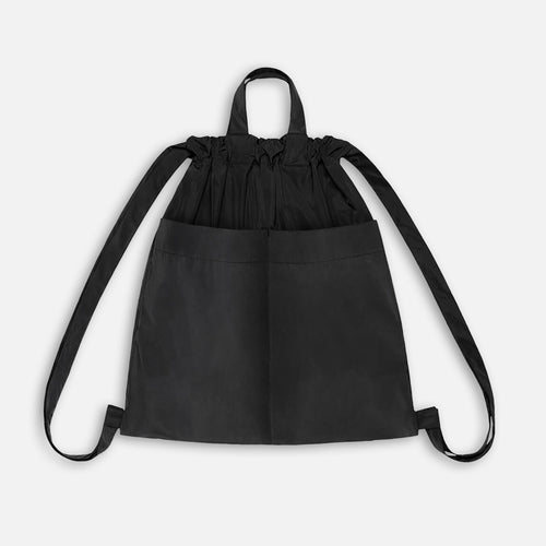 Drawstring Backpack Black