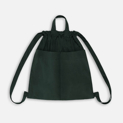 Drawstring Backpack Green