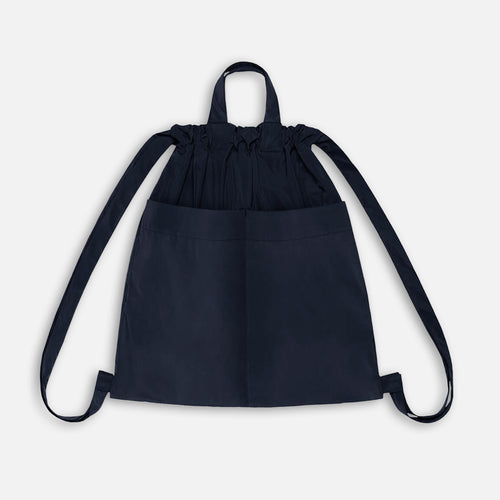 Drawstring Backpack Navy