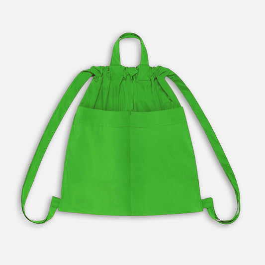 Drawstring Backpack Neon Green