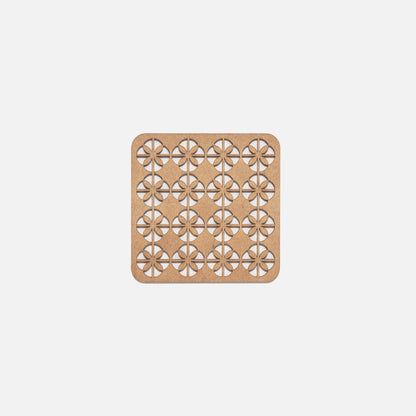 Wood coaster | Floret