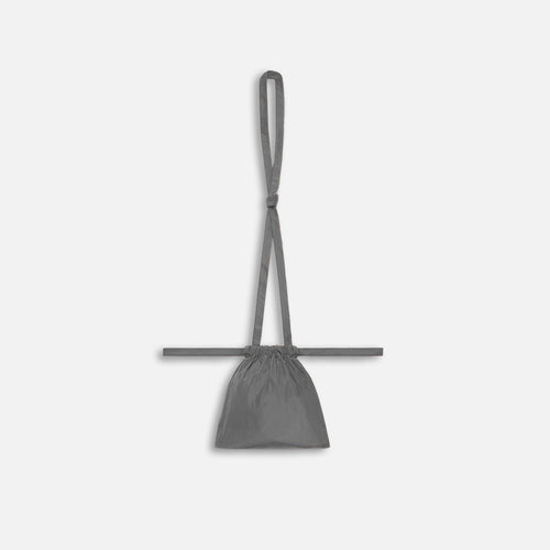 Drawstring Bag with Strap XS 22 Grey