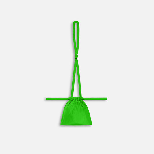 Drawstring Bag with Strap XS 22 Neon Green