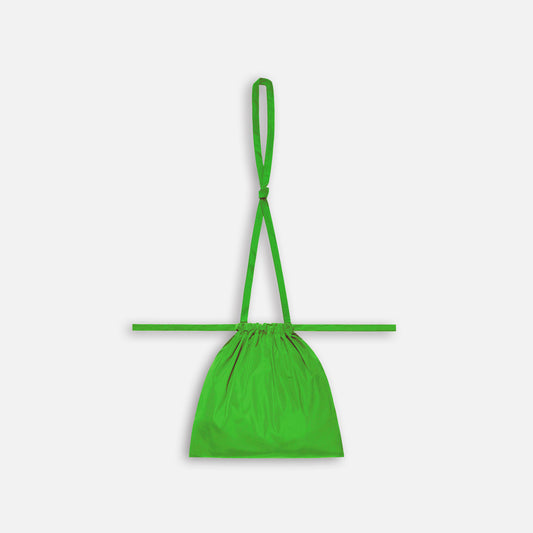 Drawstring Bag with Strap SS 30 Neon Green
