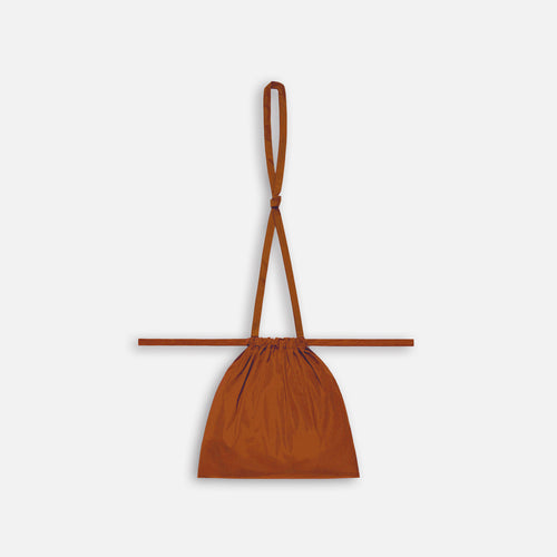 Drawstring Bag with Strap SS 30 Orange