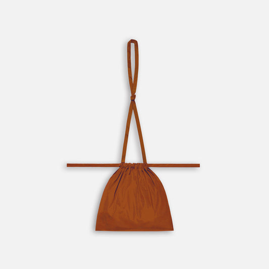 Drawstring Bag with Strap SS 30 Orange